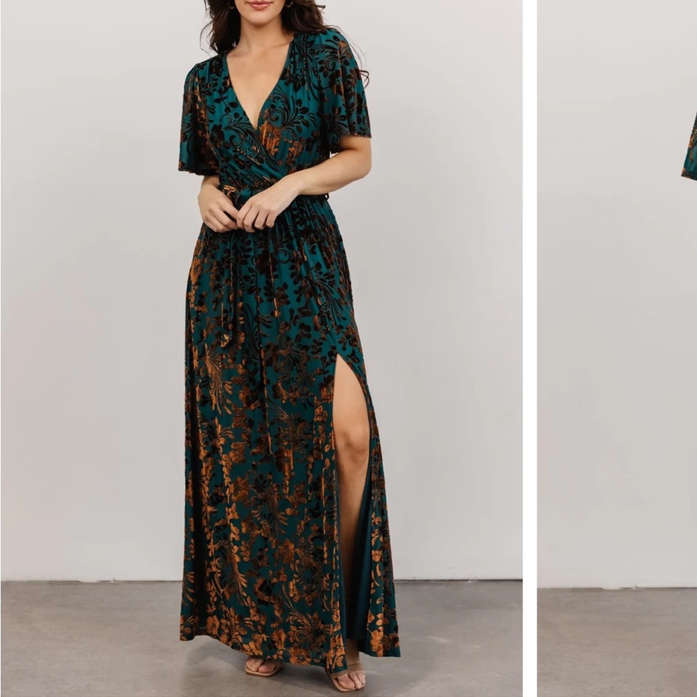 Baltic Born Uma Velvet Maxi Dress